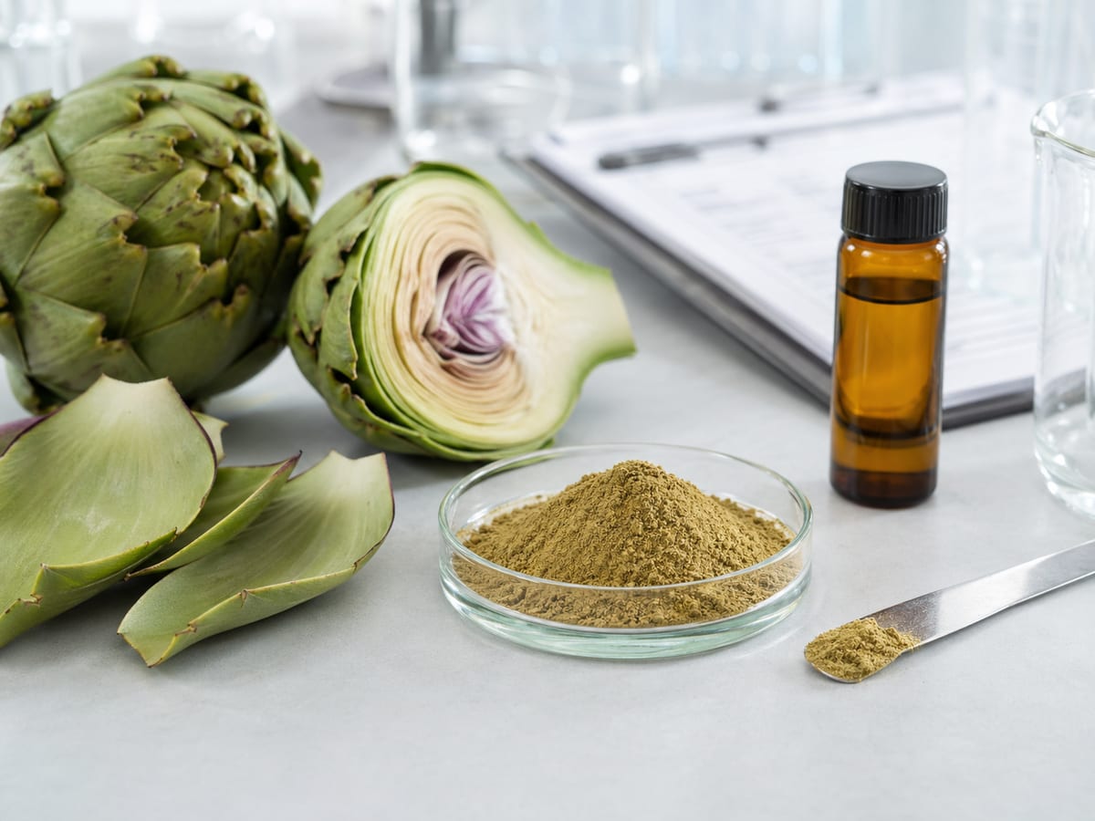 Realistic botanical powder and cut botanical material prepared for food formulation review
