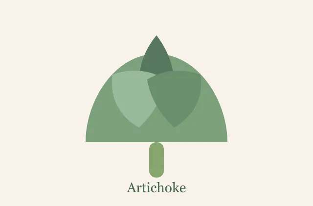 Representative photo-style visual of artichoke extract powder and botanical material
